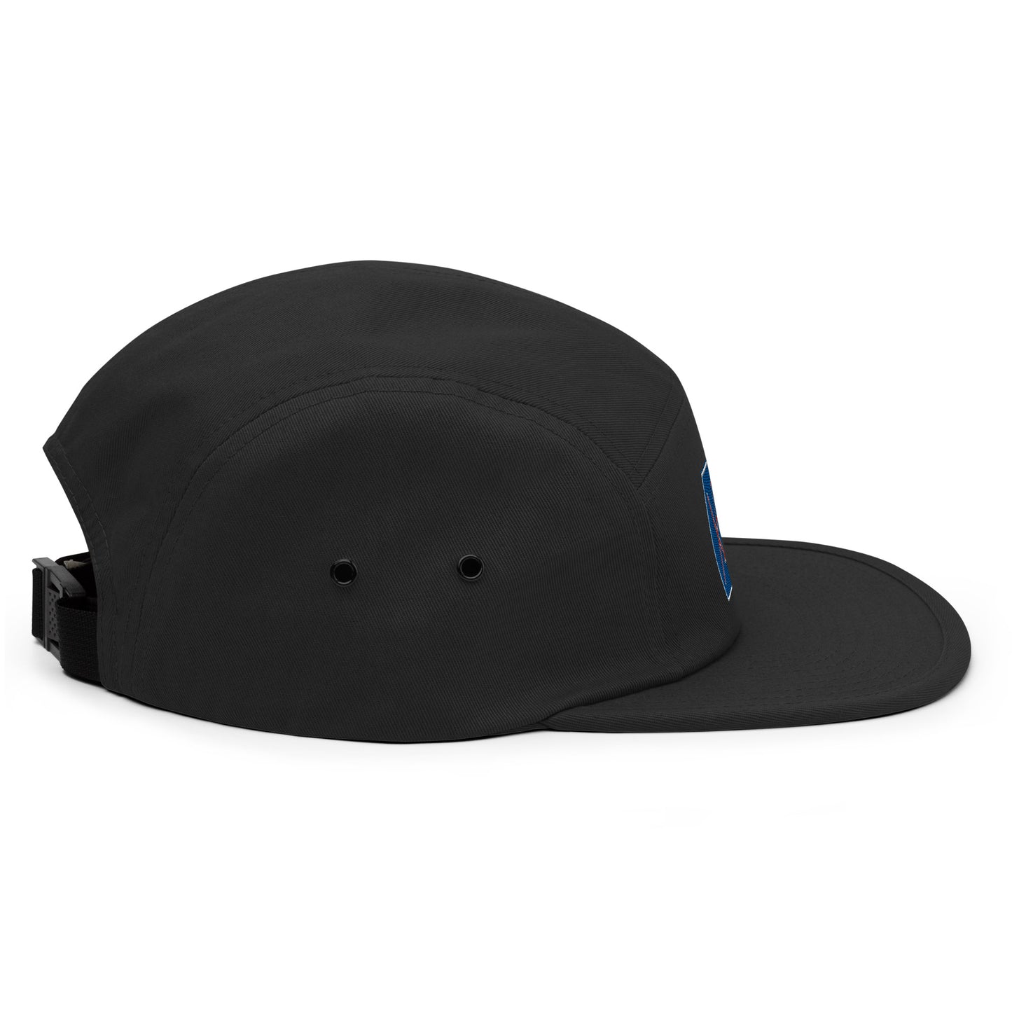 10th Mountain Lacrosse 5 Panel Camper Hat