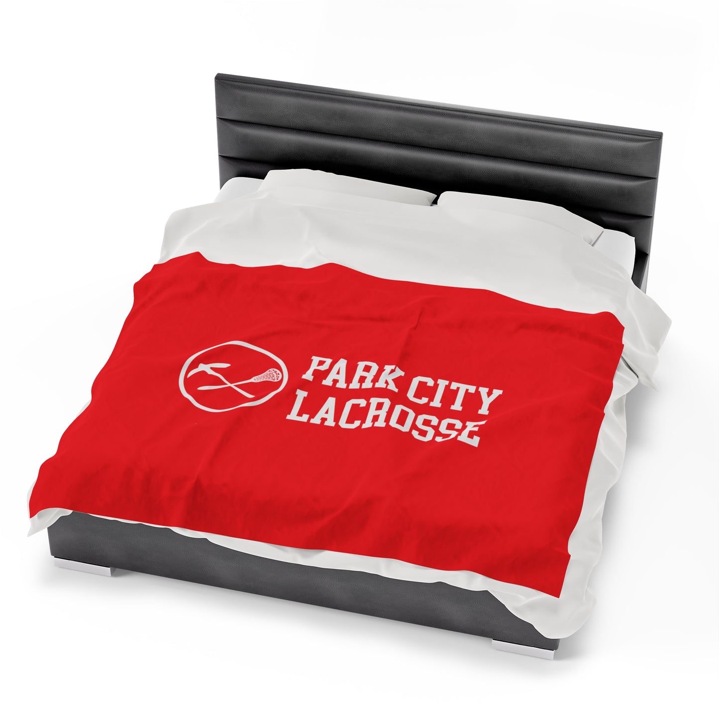 PCHS Girls Lacrosse Velveteen Plush Blanket (60" x 80")