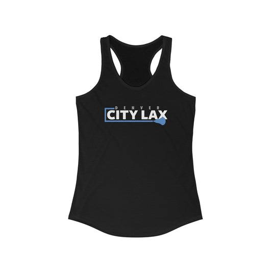 Women's Denver City Lax Next Level Racerback Tank