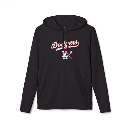 Adult Dodgers Adidas Fleece Hoodie