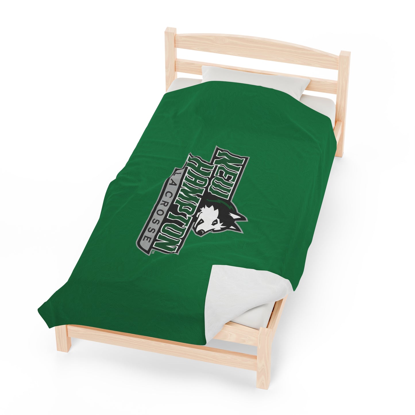 NHS Lacrosse Velveteen Plush Blanket (60" x 80")