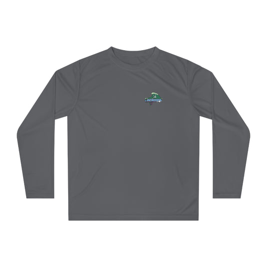 Adult Tulane Lacrosse Team 365 Performance Long Sleeve Shirt