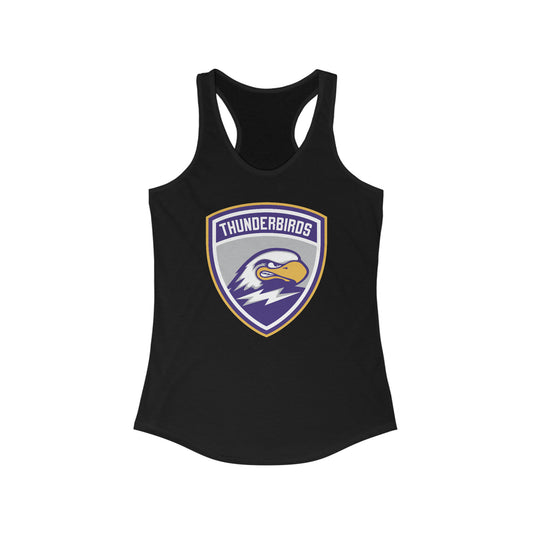 Women's Thunderbirds Hockey Next Level Racerback Tank