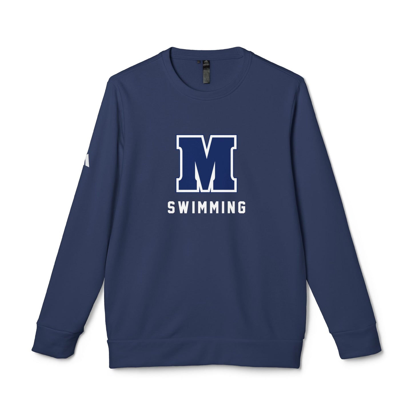 Adult Adidas Maclay Swimming Fleece Crewneck Sweatshirt