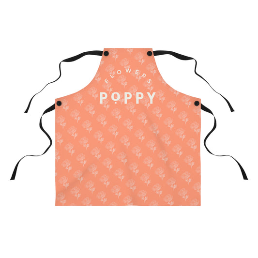 Poppy Flowers Apron