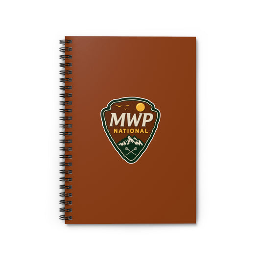 MWP National Spiral Notebook - Ruled Line (8" x 6")