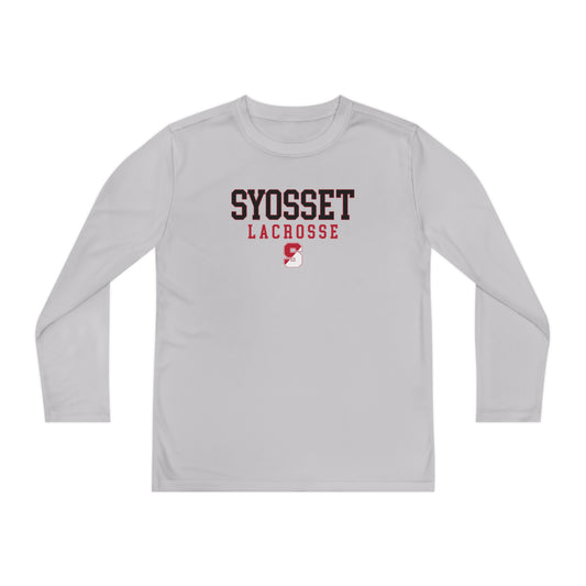 Youth Syosset Lacrosse Sport-Tek Performance Long Sleeve
