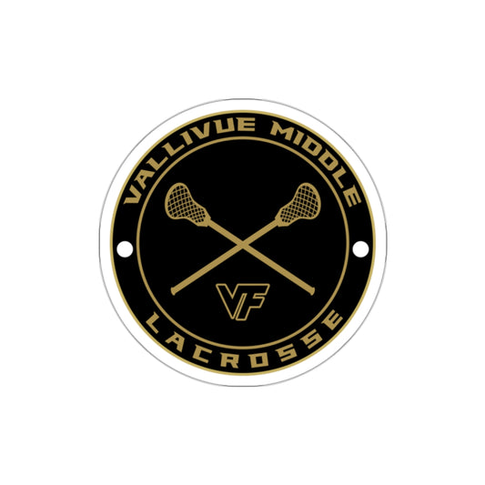 Vallivue Lacrosse Die-Cut Stickers