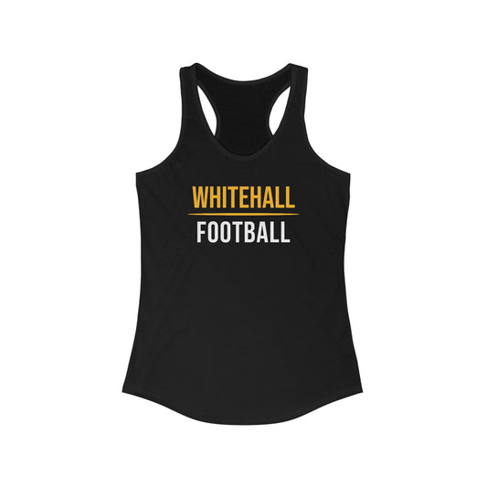 Women's Whitehall Football Next Level Racerback Tank