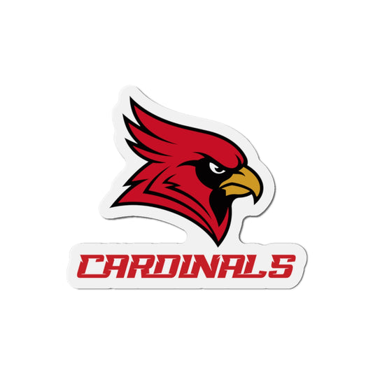 Cardinals Die-Cut Magnet
