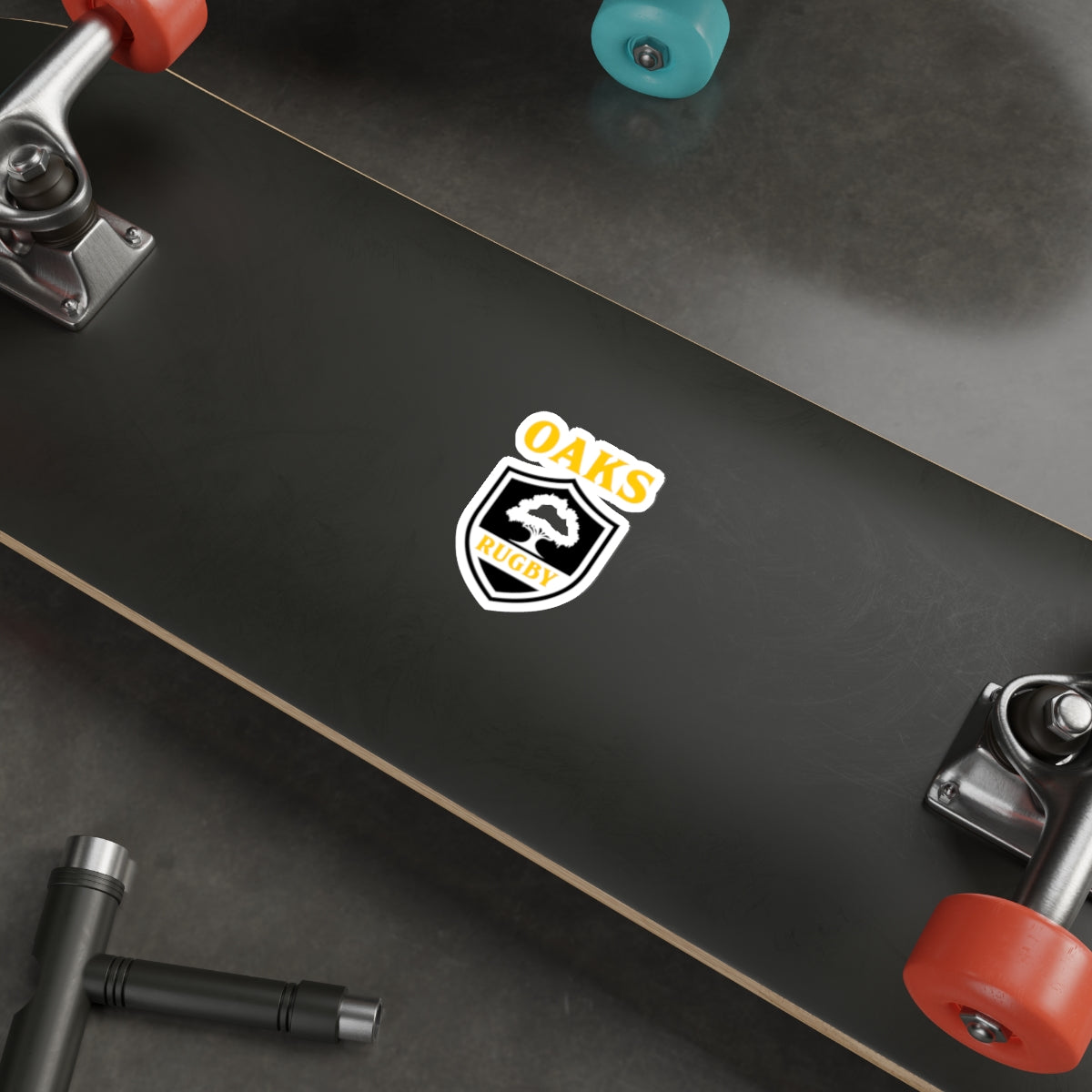 Oaks Rugby Die-Cut Sticker