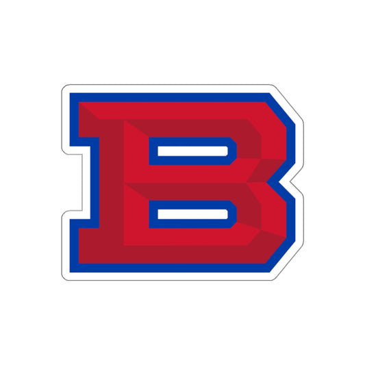 Bartlett HS Lacrosse Die Cut Stickers