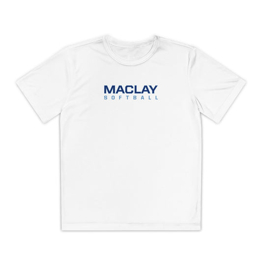 Youth Maclay Softball Sport-Tek Performance T-Shirt