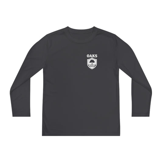 Youth Oaks Rugby Sport-Tek Performance Long Sleeve