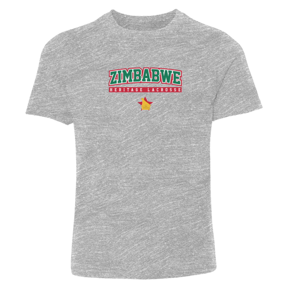 Youth Zimbabwe Lacrosse Next Level Cotton T-Shirt