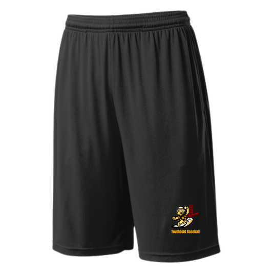 Youth Gold Sport-Tek PosiCharge Competitor Pocketed Short