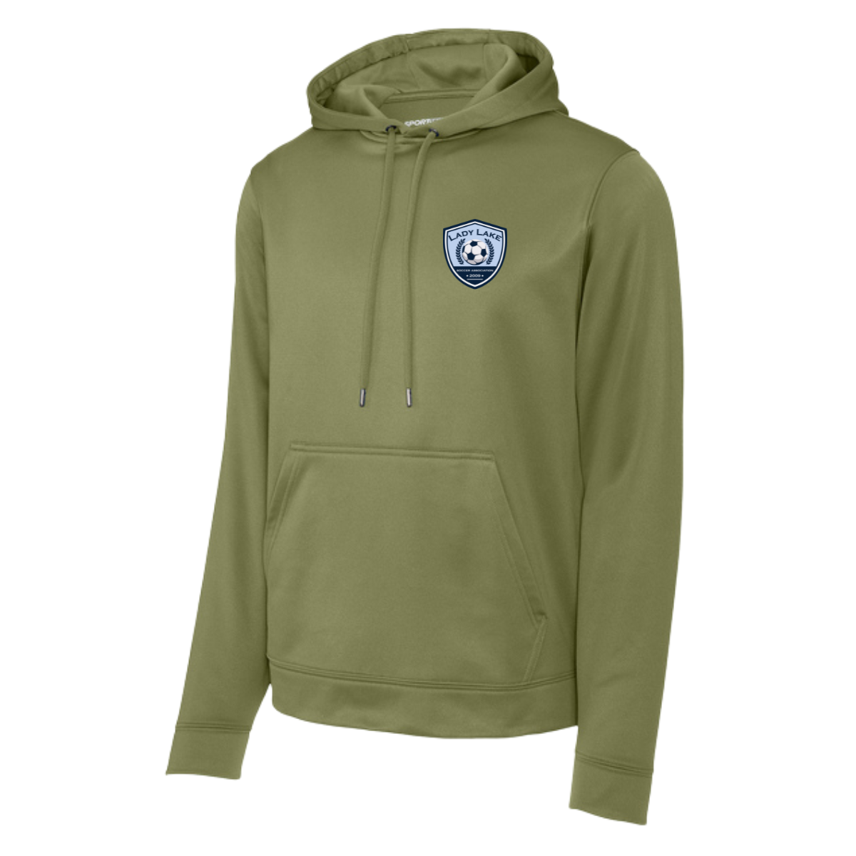 Adult Lady Lake Soccer Association Sport-Tek Sport-Wick Fleece Hoodie