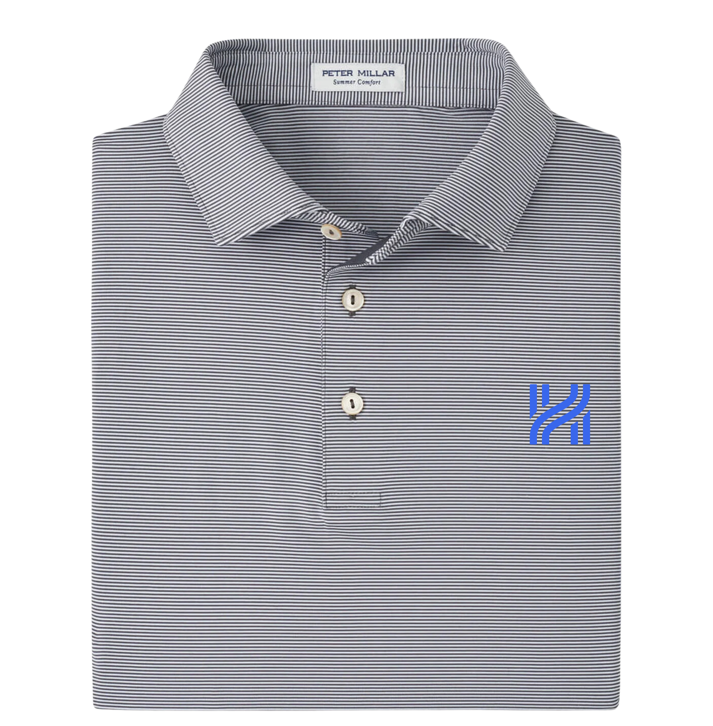 High Tide Consulting Inc Peter Millar Men's Jubilee Striped Polo