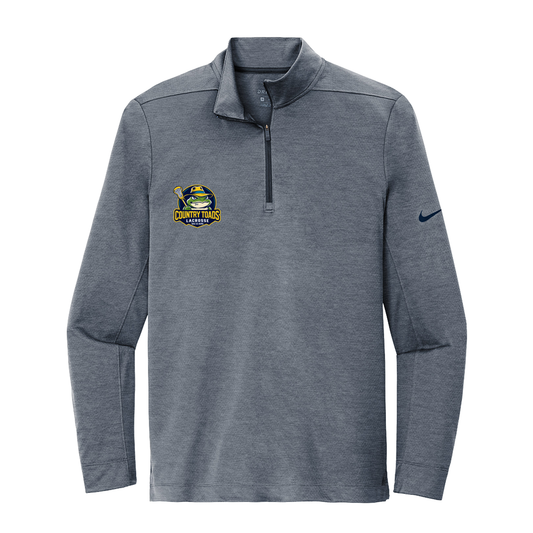 Adult Country Toads Lacrosse Nike Dry 1/2 Zip Cover Up