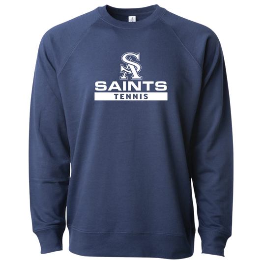 Adult Saints Tennis Crewneck Sweatshirt