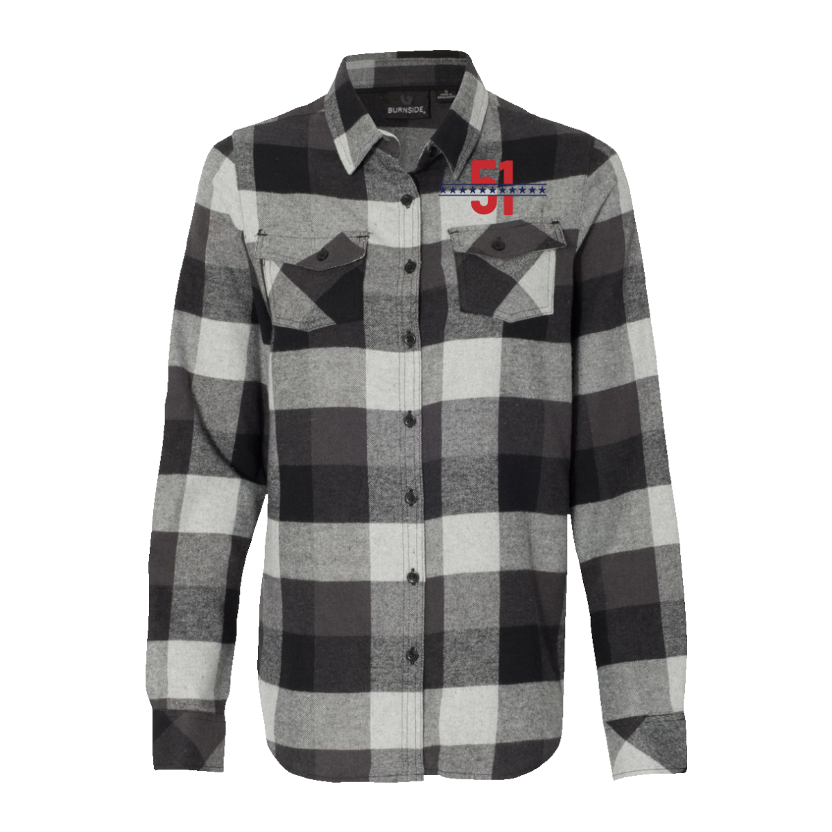 Women's 51 Stars Burnside Flannel Shirt