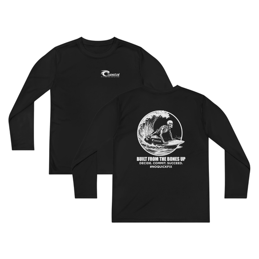 Youth Coastal Fitness Center Sport-Tek Long Sleeve Competitor Tee