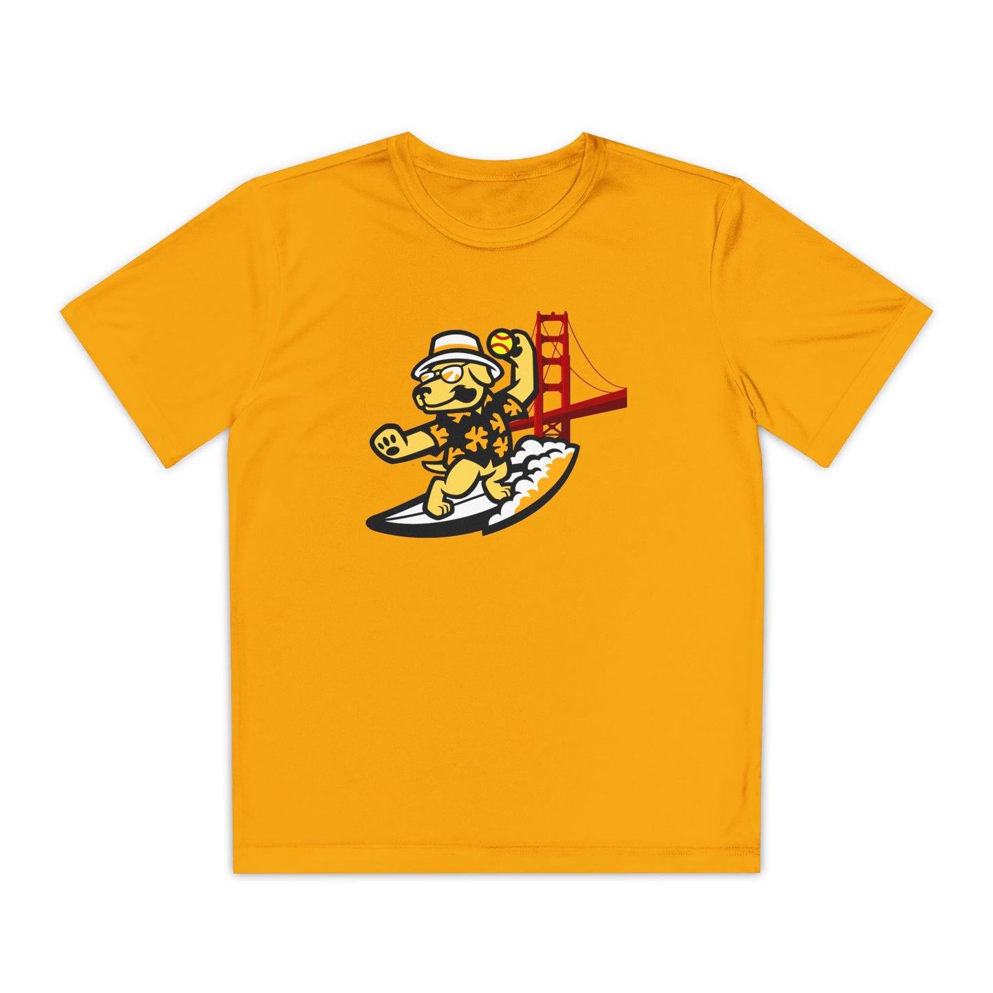 Youth YouthGold Sport-Tek Performance T-shirt