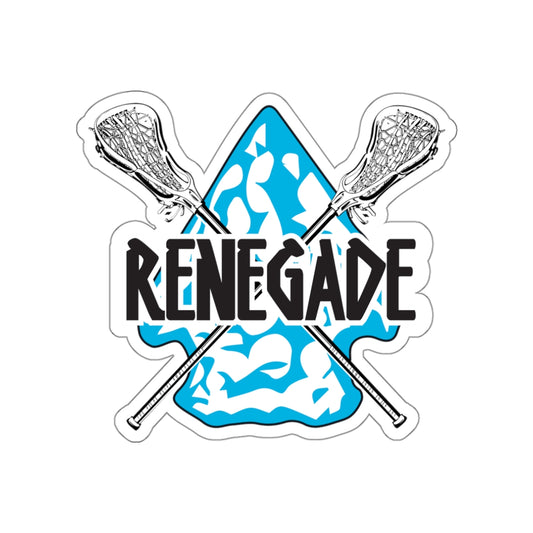 Renegade Lacrosse Die-Cut Stickers