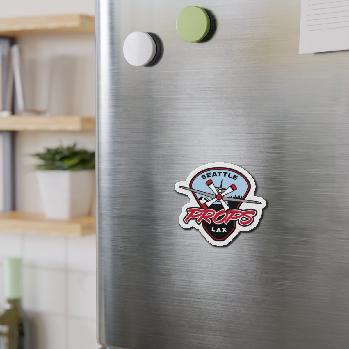 Seattle Props Die-Cut Magnet