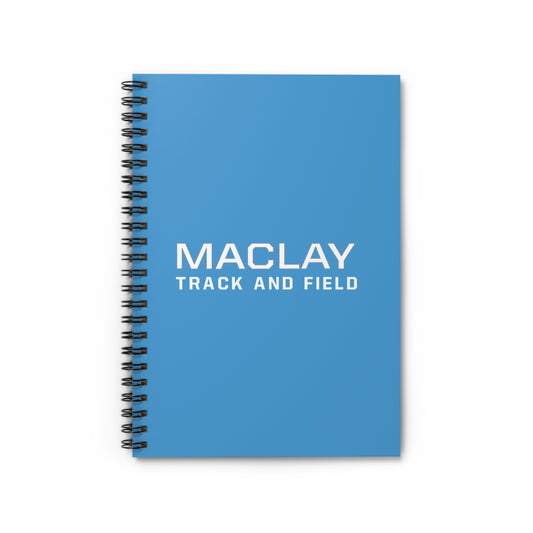 Maclay Track & Field Spiral Notebook - Ruled Line (8" x 6")