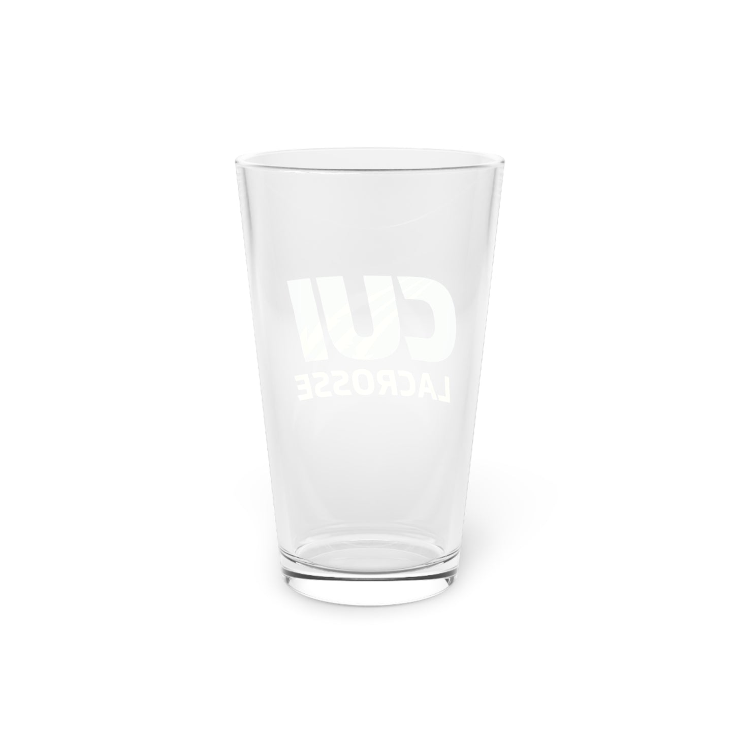 CUI Lacrosse Pint Glass