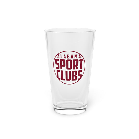 Alabama Lacrosse Club Pint Glass (16oz)