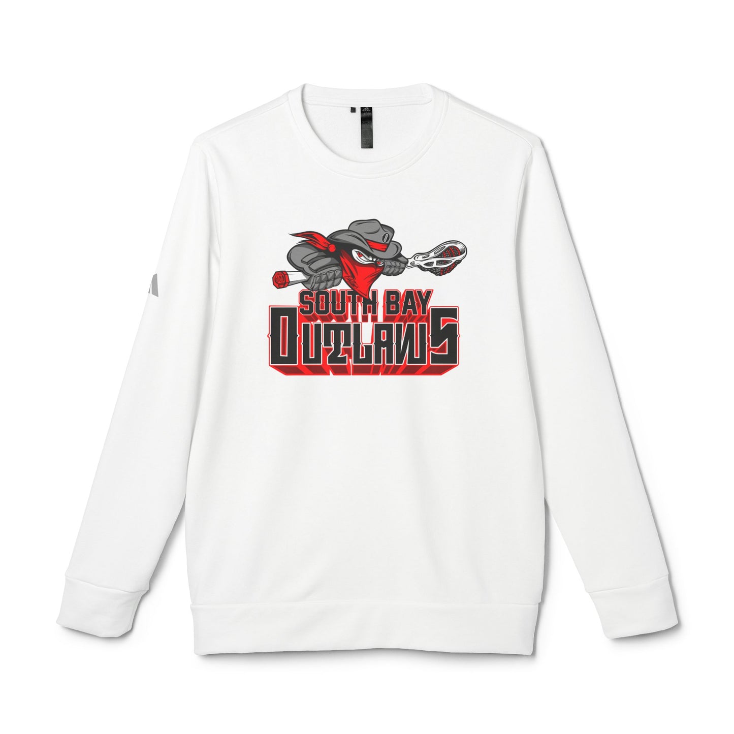 Adult South Bay Outlaws Adidas Fleece Crewneck