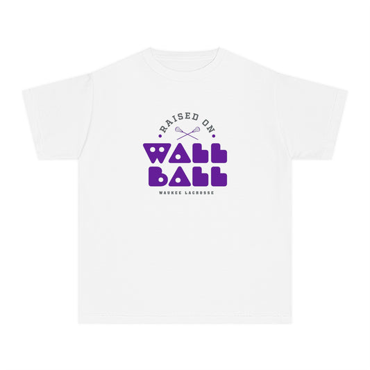 Youth Waukee Lacrosse Garment Dyed T-Shirt
