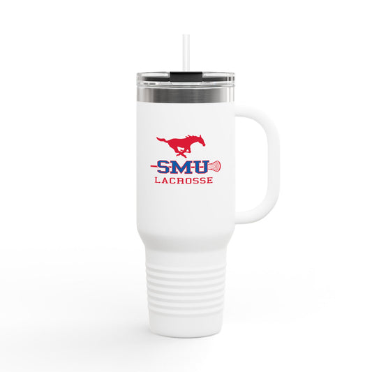 SMU Lacrosse Polar Camel Insulated Travel Mug (40oz)