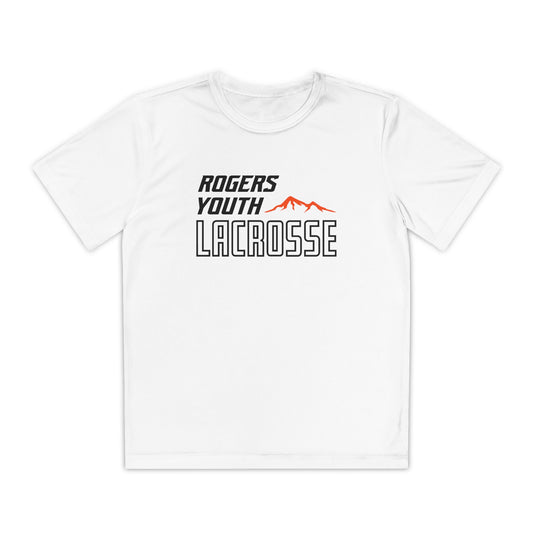 Youth Rogers Lacrosse Sport-Tek Performance T-Shirt