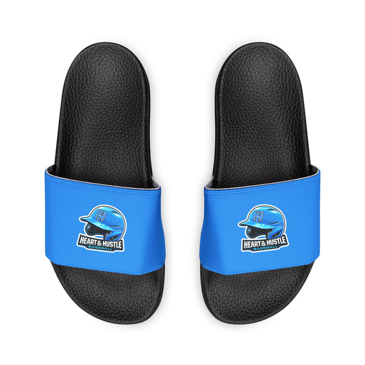 Youth Heart and Hustle Baseball Slide Sandals
