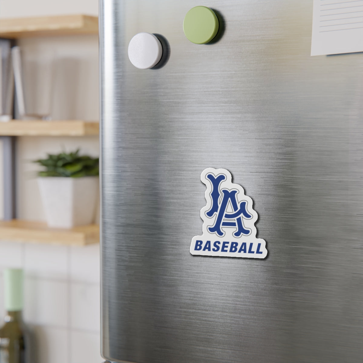 Los Alamitos High School Baseball Die-Cut Magnet