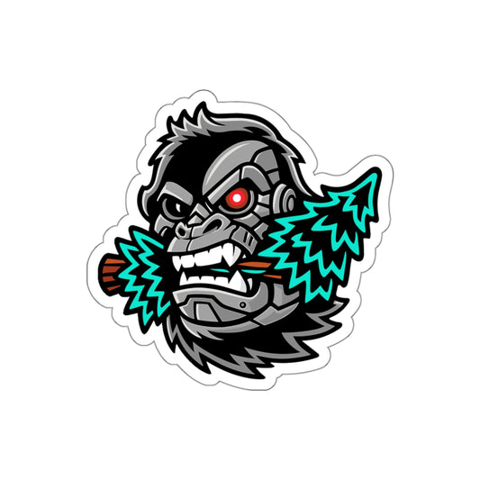 Slaughter County Yetis Lacrosse Die-Cut Sticker