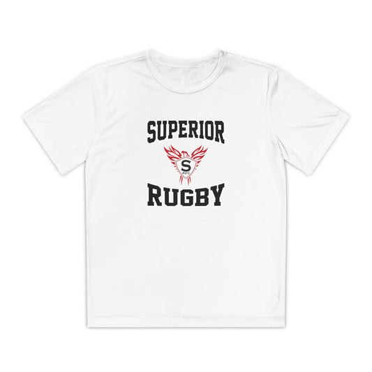 Youth Superior Rugby Football Sport-Tek Performance T-Shirt