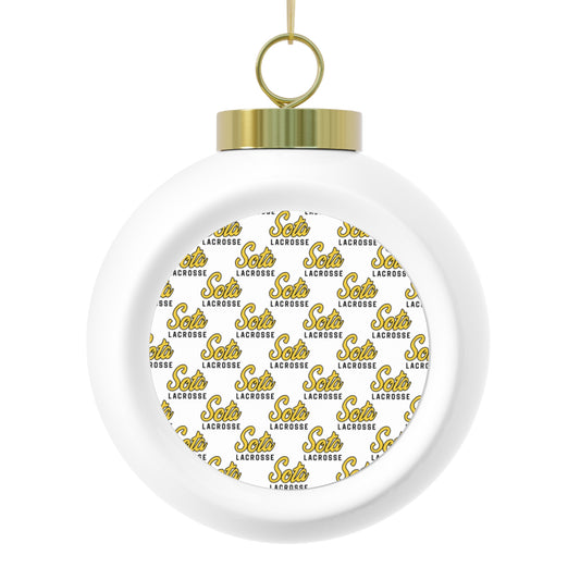 Minnesota Lacrosse Christmas Ball Ornament