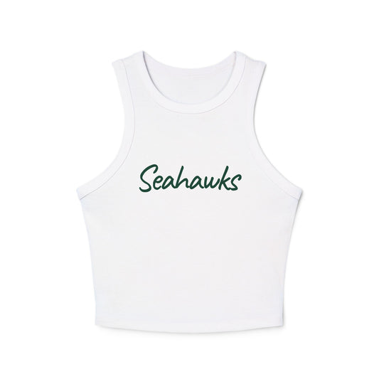 Women's South Walton Seahawks Micro Rib Racer Tank Top