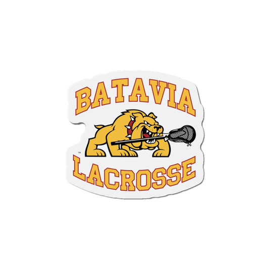 Batavia Lacrosse Die-Cut Magnet