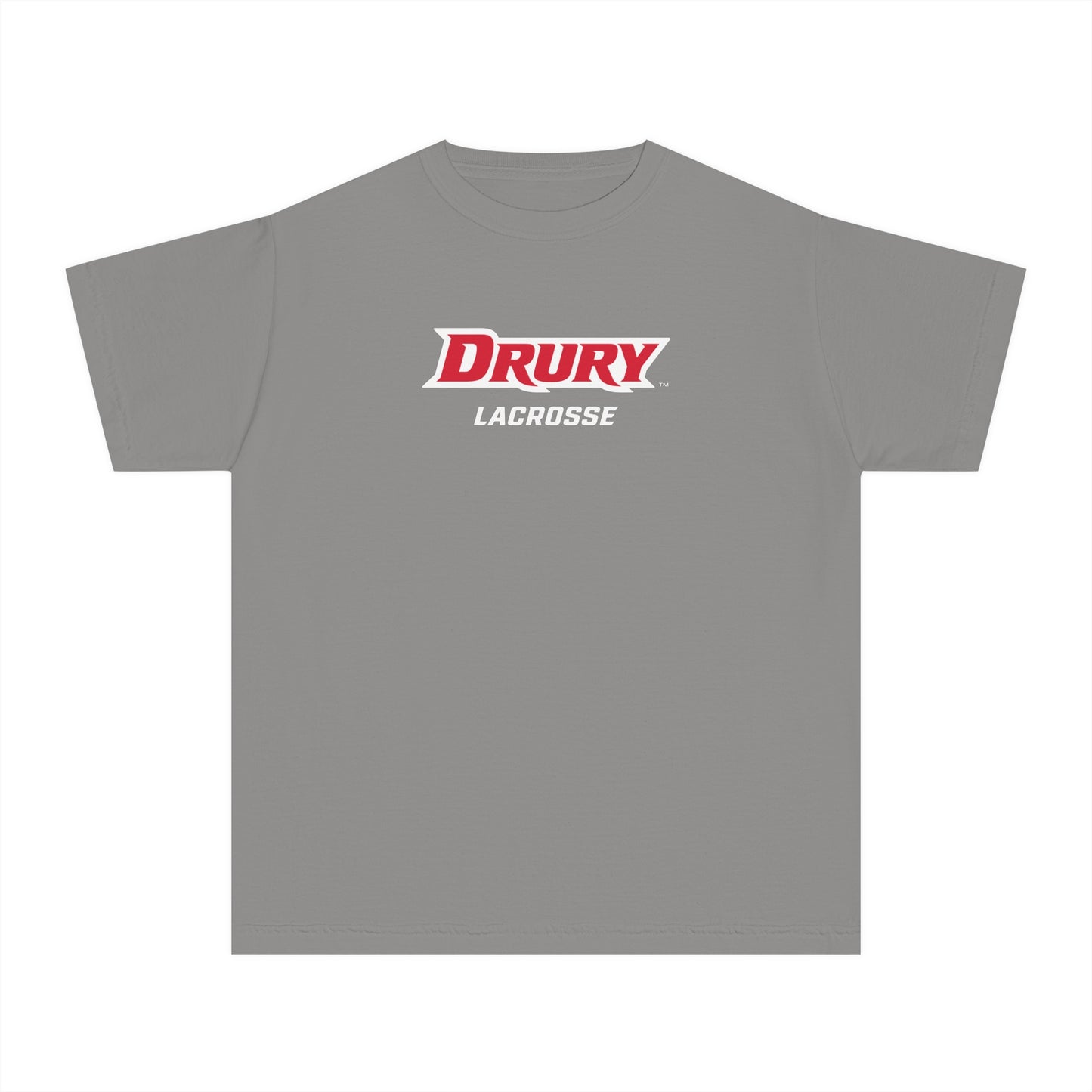 Youth Drury Lacrosse Comfort Colors Garment-Dyed T-Shirt
