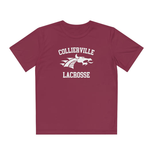Youth Collierville Lacrosse Sport-Tek Performance Tee