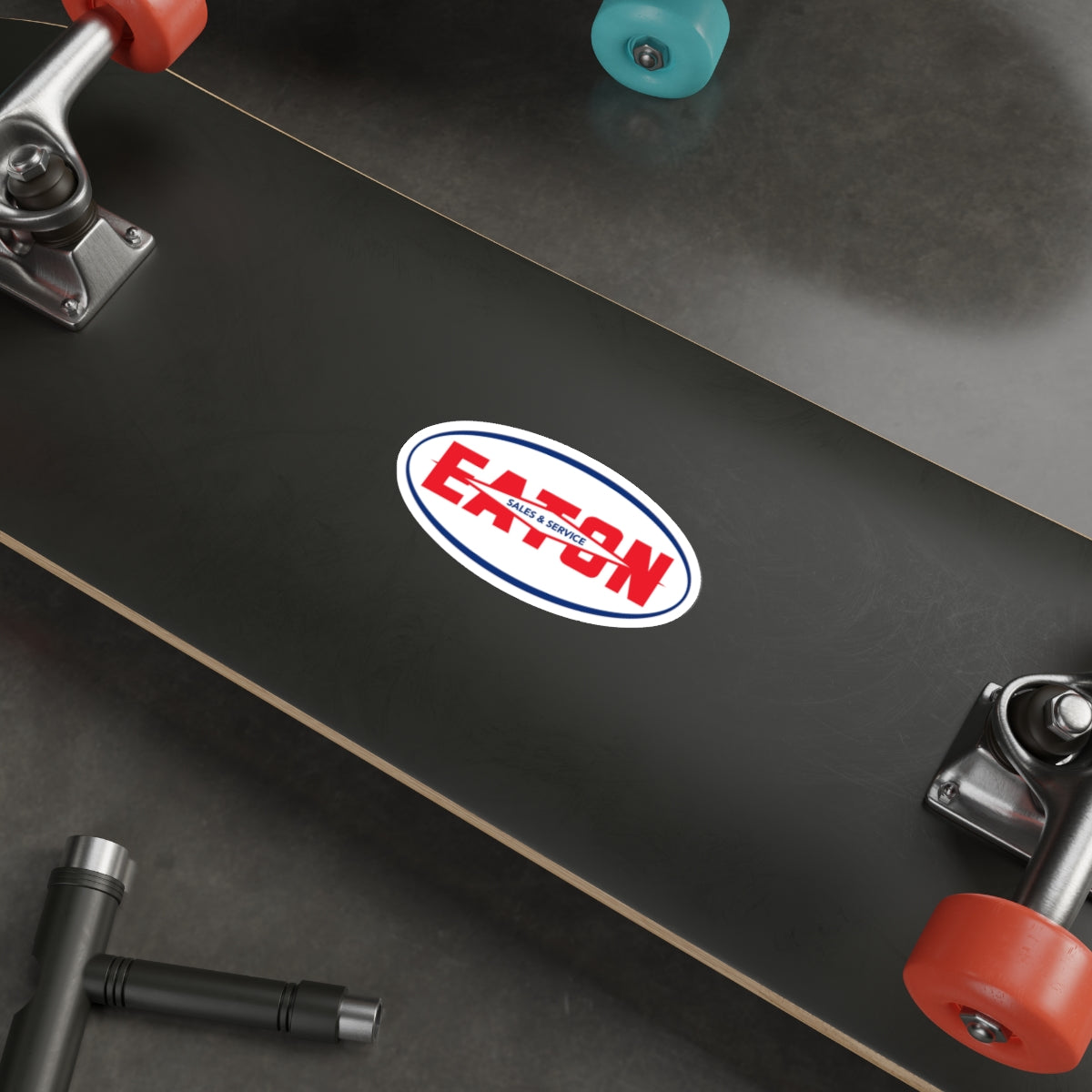 Eaton Sales & Service Die-Cut Sticker