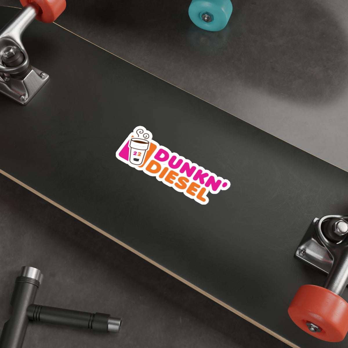 Varsity Club Lacrosse Die-Cut Sticker | Dunkn' Diesel