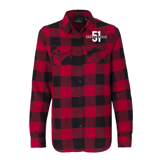 Women's 51 Stars Burnside Flannel Shirt