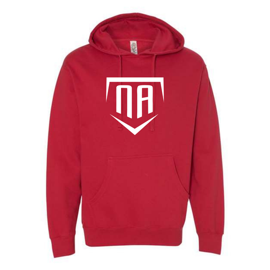 Adult North Aurora Baseball ITC Midweight Hoodie
