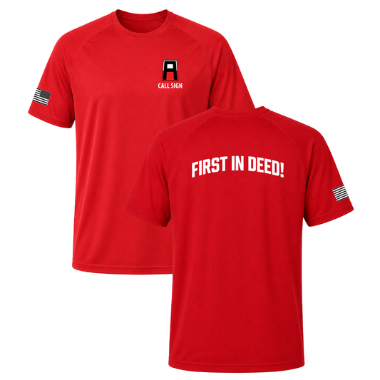 Personalizable - Adult First Army Sport-Tek Dry Zone Short Sleeve Raglan T-Shirt